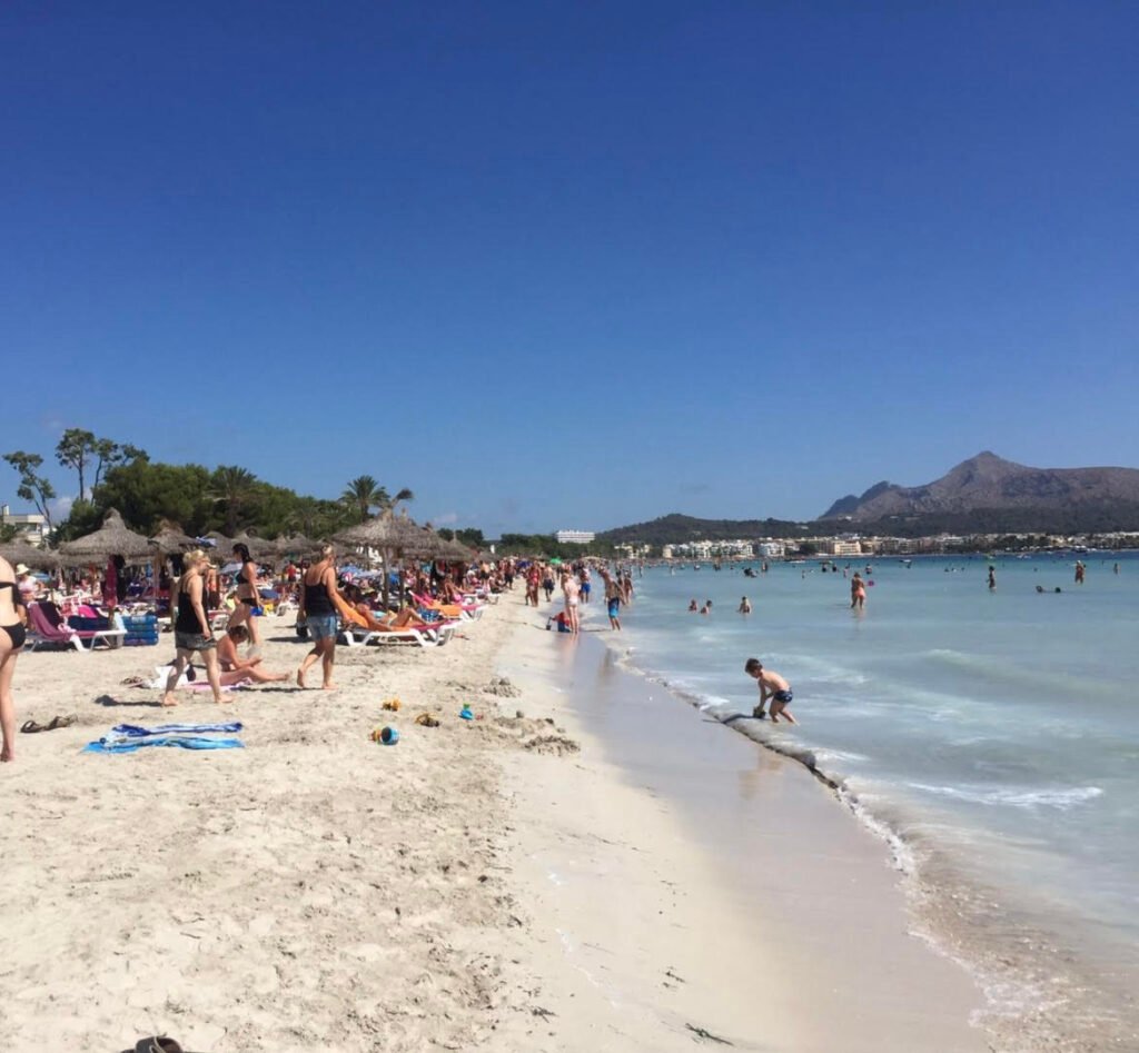 Alcudia strand Mallorca