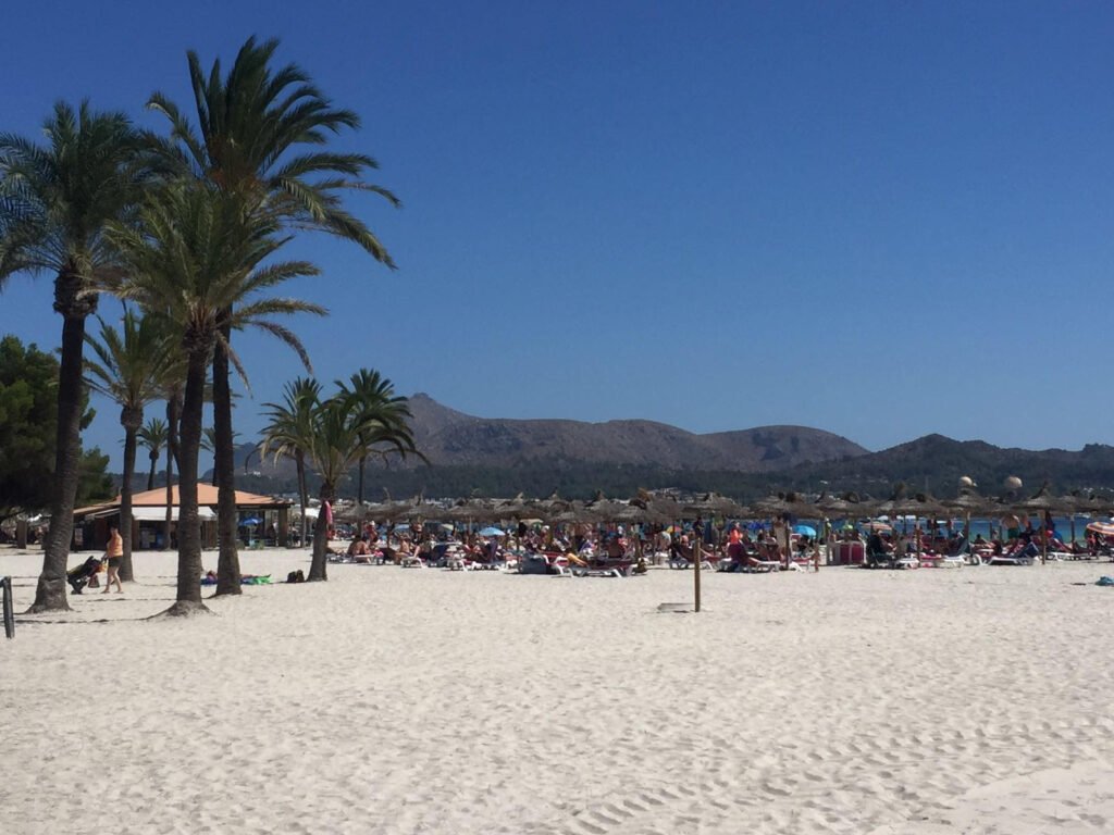 Alcudia strand Mallorca